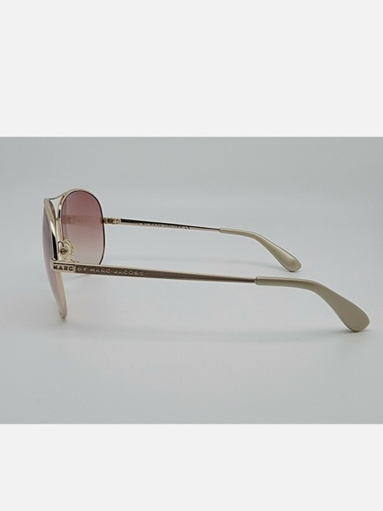 Marc by Marc Jacobs MMJ184/S J5GNO Gold Frame Brown Lens Aviator Sunglasses 60mm main image 12